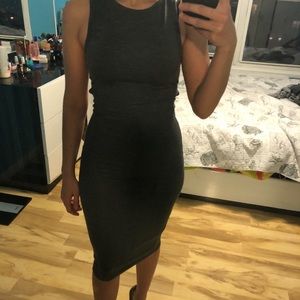 Sexy grey dress